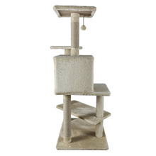 128cm Beige Harriet Cat Tree